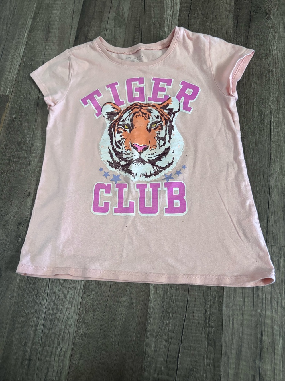 Place Pink 'Tiger Club' Graphic Tee 218
